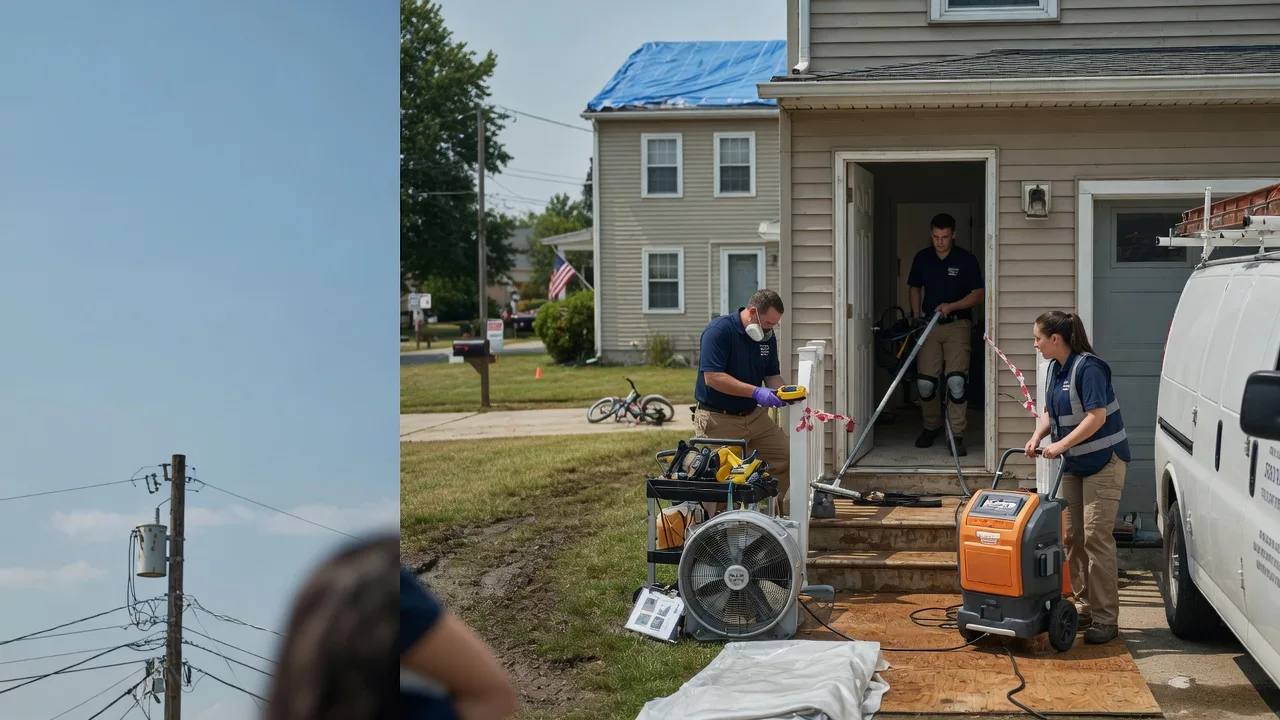 Water Damage Repair in Pineville, WV near me